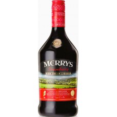 Ликер Merrys Strawberry Cream 0,7л 17%   , (5098889127630)