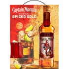Captain Morgan Spiced Gold 0.7 л ( кружка gift box)