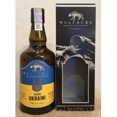 Виски Wolfburn Single Malt Slava Ukraini 0,7л 46% 