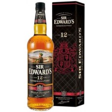 Виски Sir Edwards (Сэр Эдвардс) 12 лет 1л в коробке